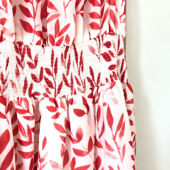 Stellah (anthropology) red print maxi dress - Picture 6 of 9